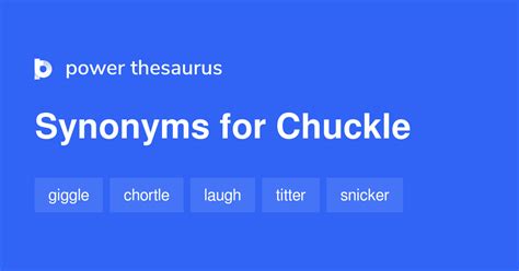 chuckle synonym|other words for chuckling.